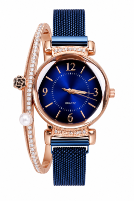 Relógio feminino clássico elegante.